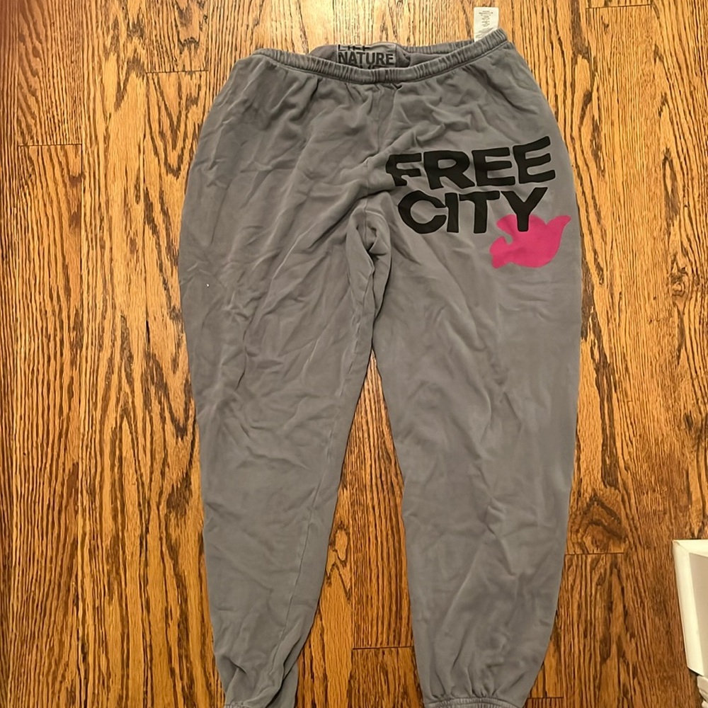 FREECITY sweatpant- grayart